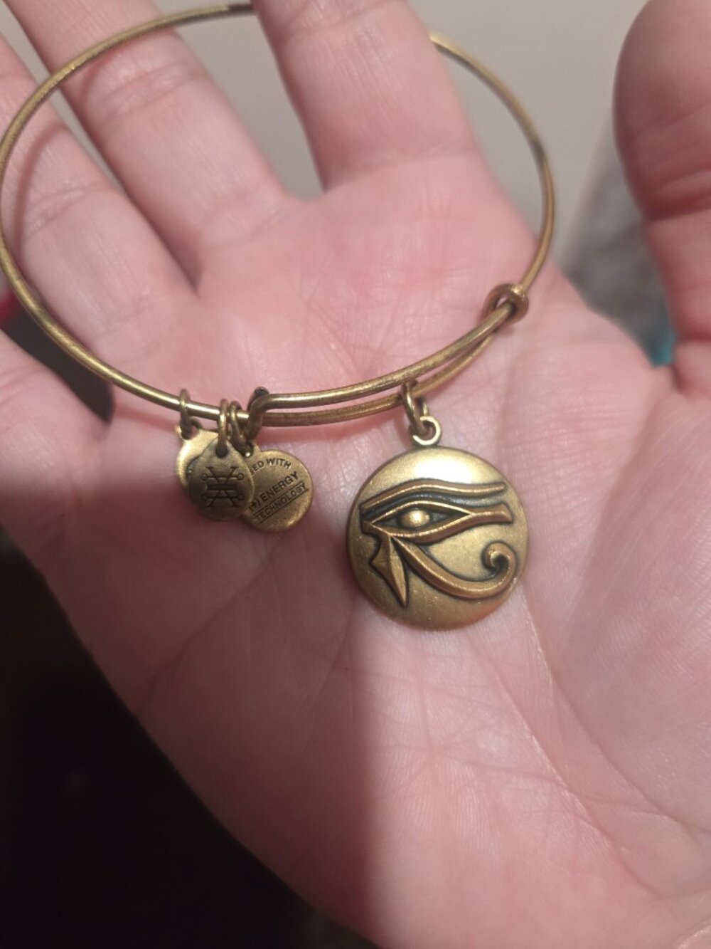 Alex and ani eye of horus bracelet - Picture 4 of 9